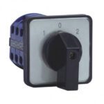 Conmutador (transf. rot) 4P,32A(AC1), 3pos.(1-0-2), 64x64mm